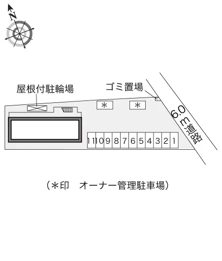 ★手数料０円★千葉市花見川区天戸町　月極駐車場（LP）